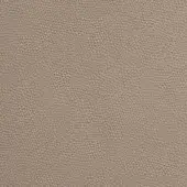 Taupe leather texture sample, densely pebbled grain, matte finish, consistent warm tone, soft pliable surface, even lighting.